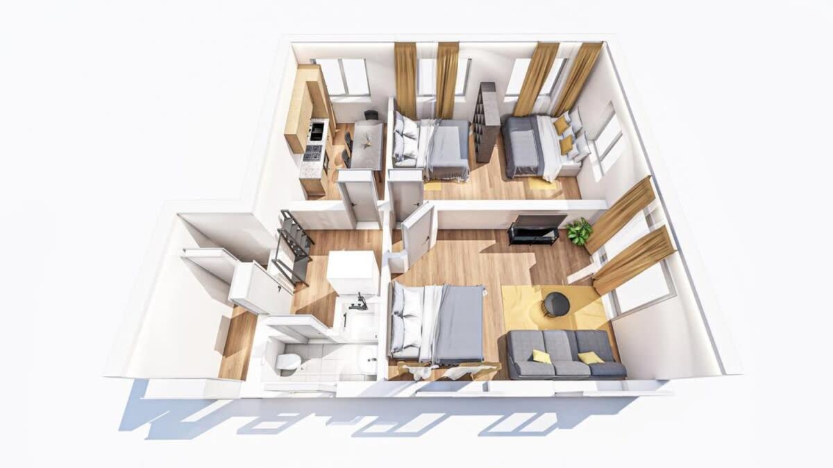 Beautiful 2 Bedroom Apartment Incl Parking ハンブルク エクステリア 写真
